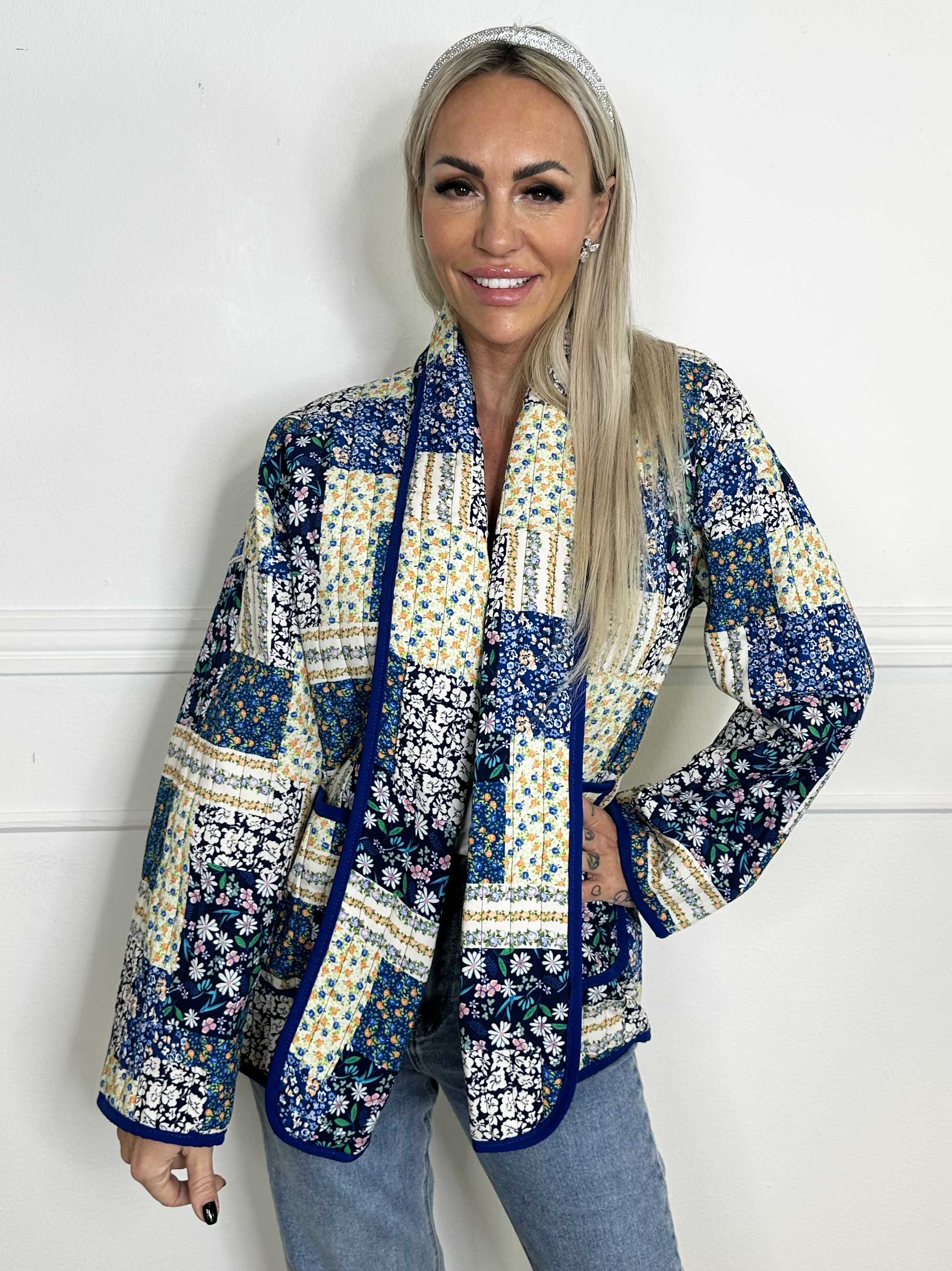 Niah - Mjuk blommig jacka